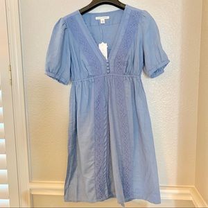 NWT Banana Republic Periwinkle PXS Linen D…